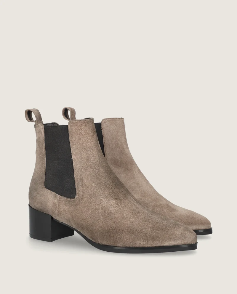 Botines Sharon Grises Ante