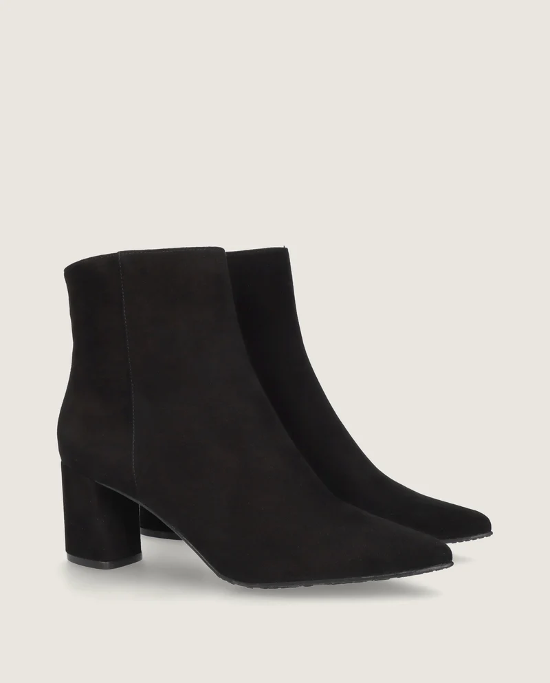 Botines Phoebe Negros Ante