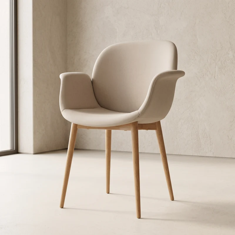 DINA SILLA PATAS METAL MADERA GRAYGE