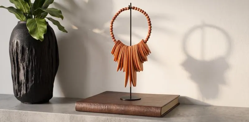 COLLAR AFRICANO CAFÉ