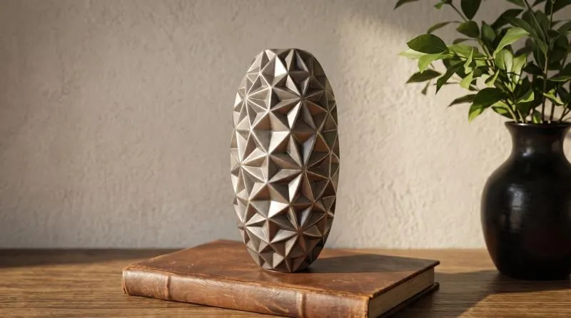 BULAN FLORERO GRANDE PLATA