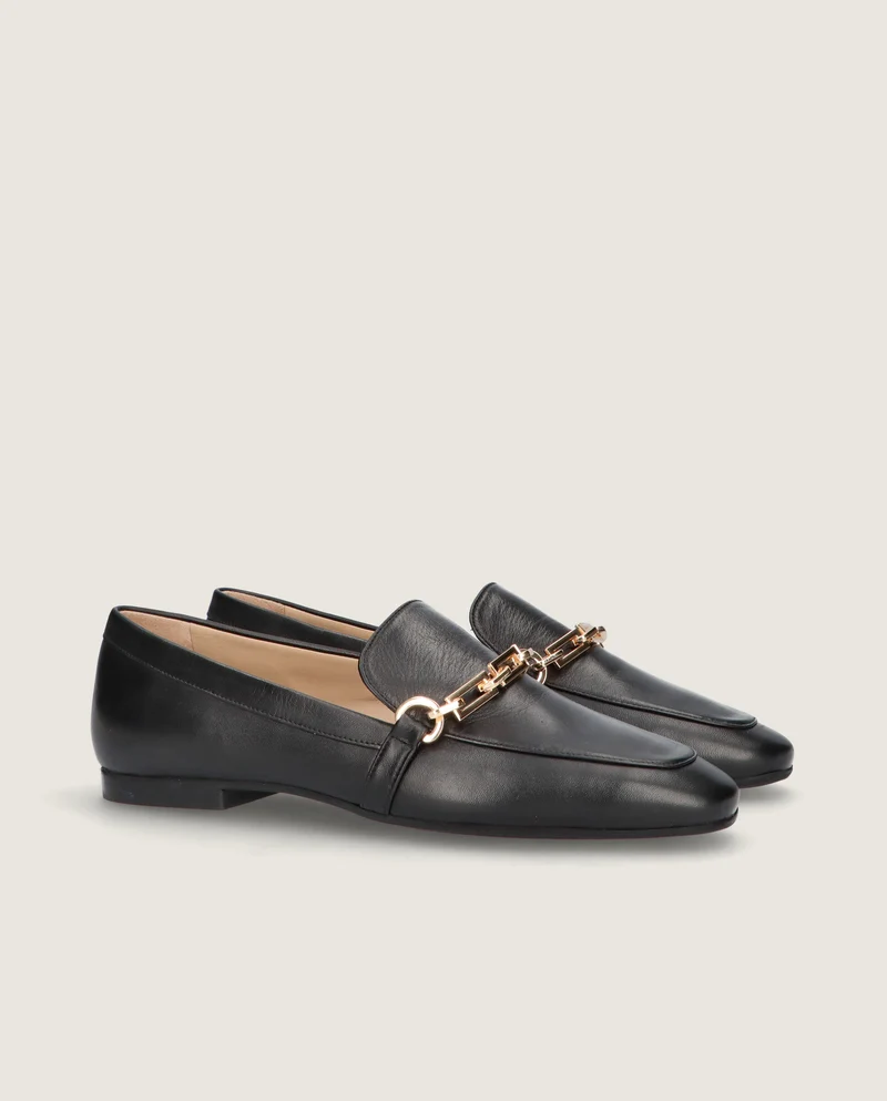 Loafers Fede Negros Piel