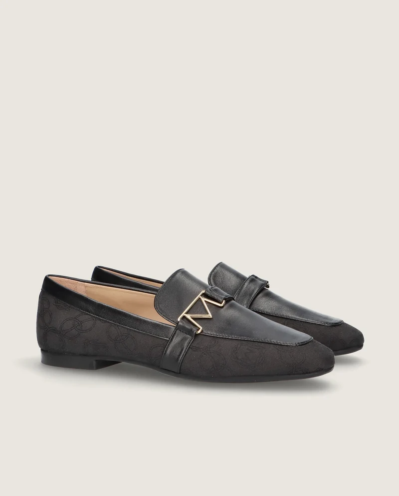 Loafers Fede Negros Tejidos