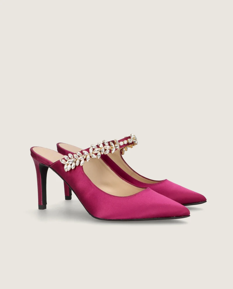 Mules Renata Rosas Tejidos