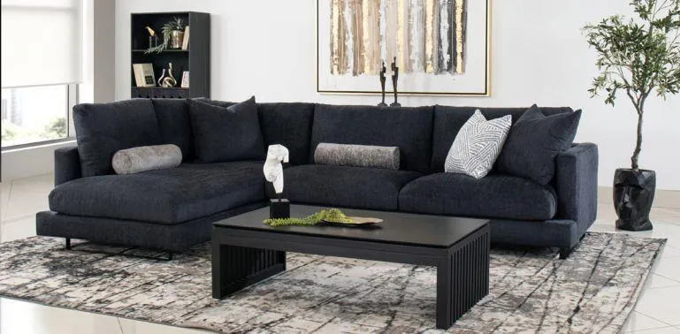 VANCOUVER SALA MODULAR IZQUIERDA ROWDY EBONY BLACK