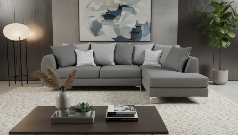 EBONY SALA MODULAR DERECHA TREND GRAY