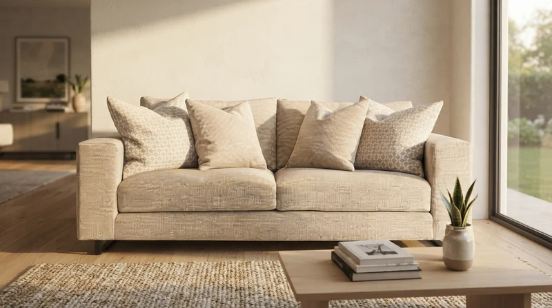 WESTFORD LOVE SEAT CROSBY CREAM