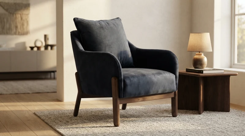 MIKO SILLON OCASIONAL AZUL ESCAPE COBALT