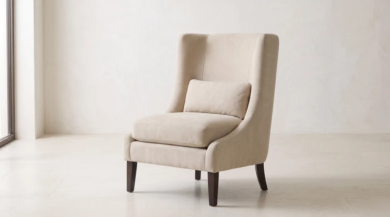 MALIBU SILLON OCASIONAL PIEL NOBUCK SILVER