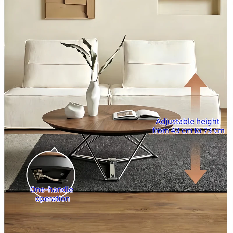 Mesa de centro elevable 2 en 1