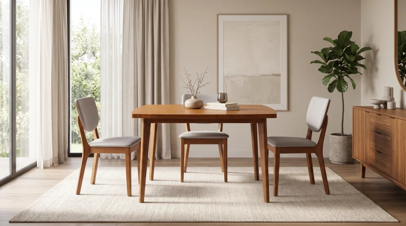 NORDICO ANTECOMEDOR NOGAL NATURAL