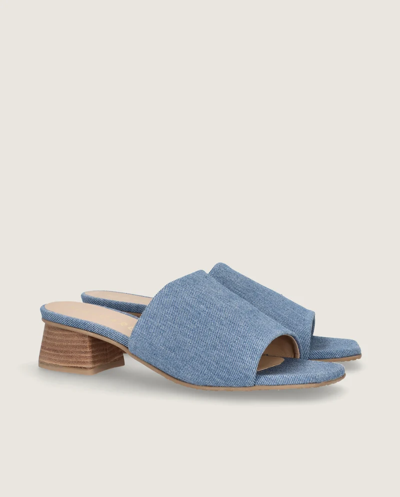 Sandalias Cannes Azules Tejidos