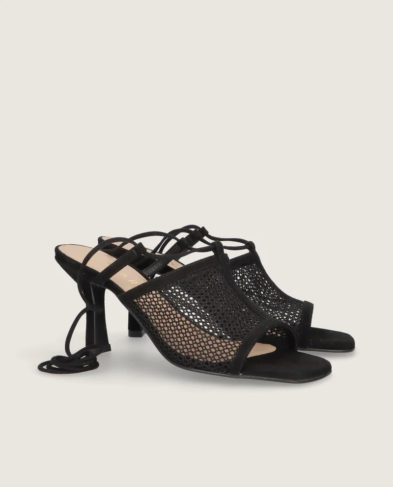 Sandalias Mykonos Negros Red