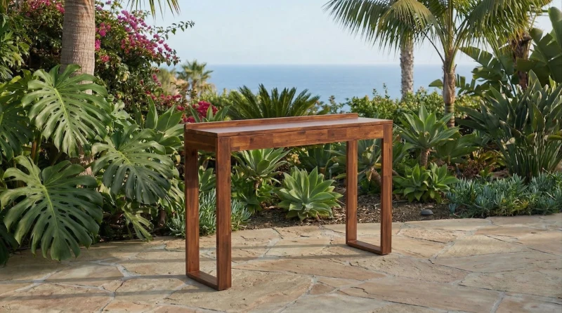 KIPOS EXL CONSOLA RECTANGULAR ACACIA