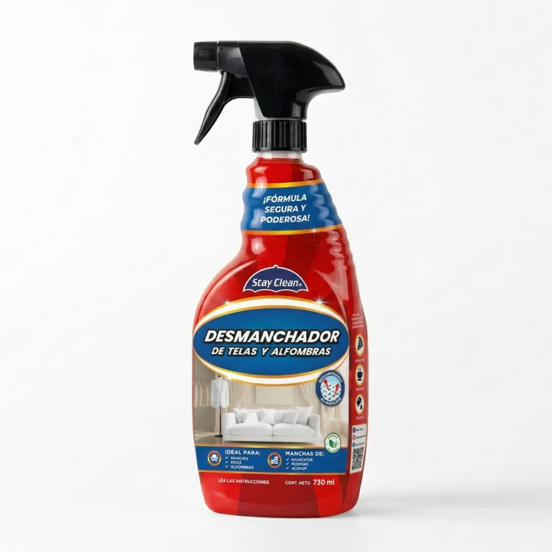 STAY CLEAN DESMANCHADOR P/TAPICERIA Y AFOMBRAS 730 ML