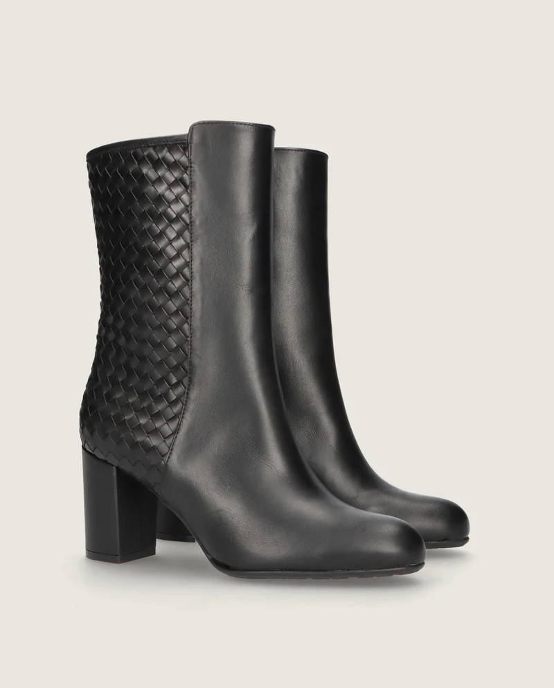 Botines Anna Negros Piel
