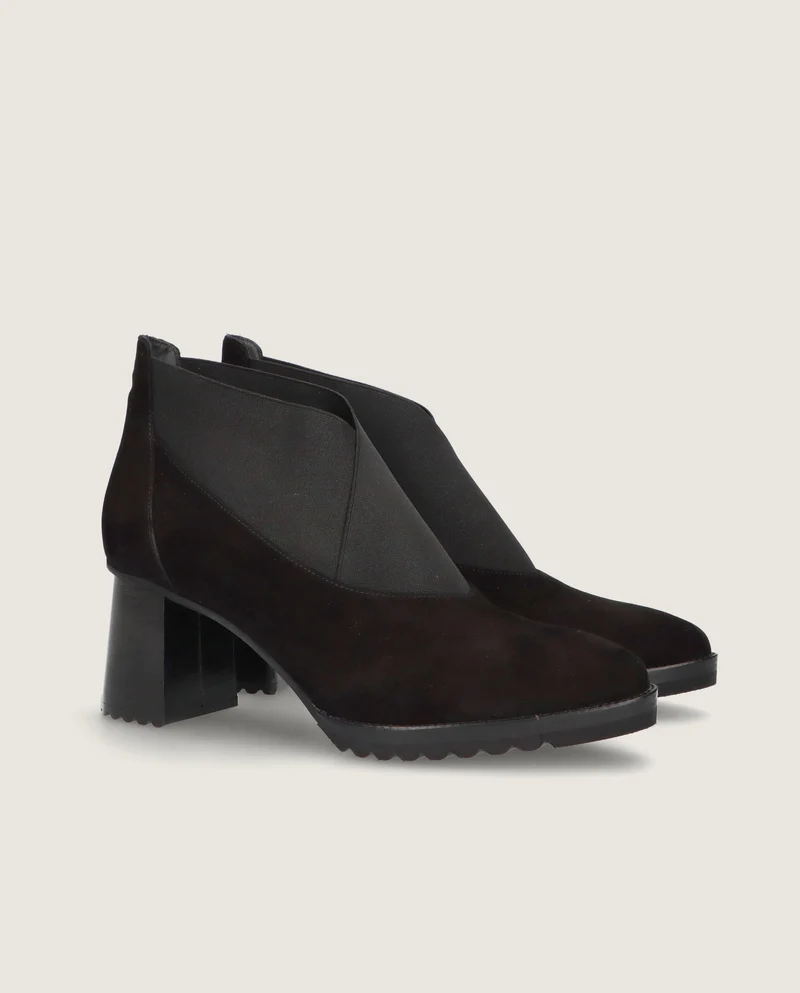 Botines Julie Negros Ante