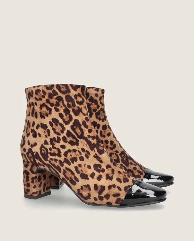 Botines Freja Beiges Tejidos