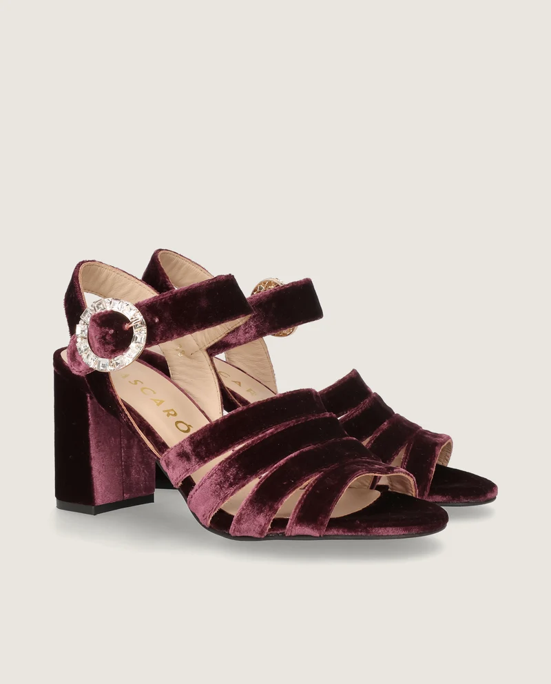 Sandalias Ruth Rojos Tejidos