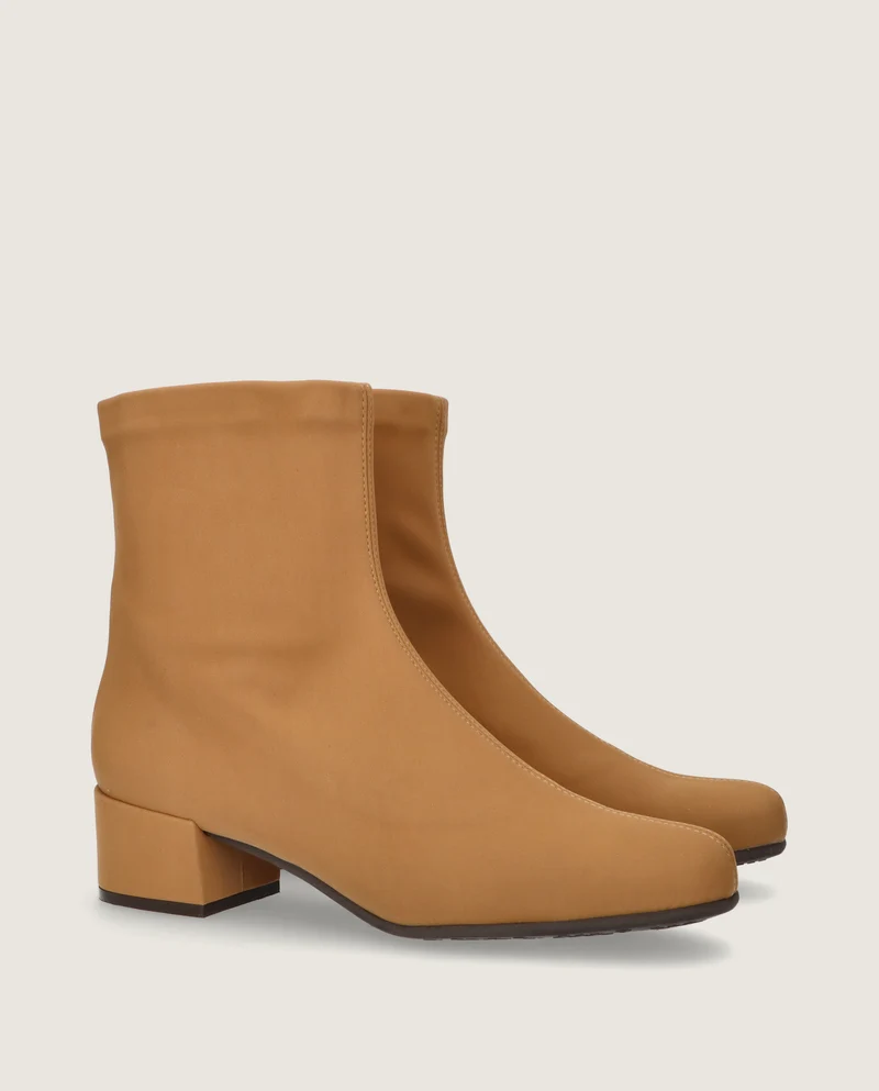 Botines Milan Marrones Tejidos