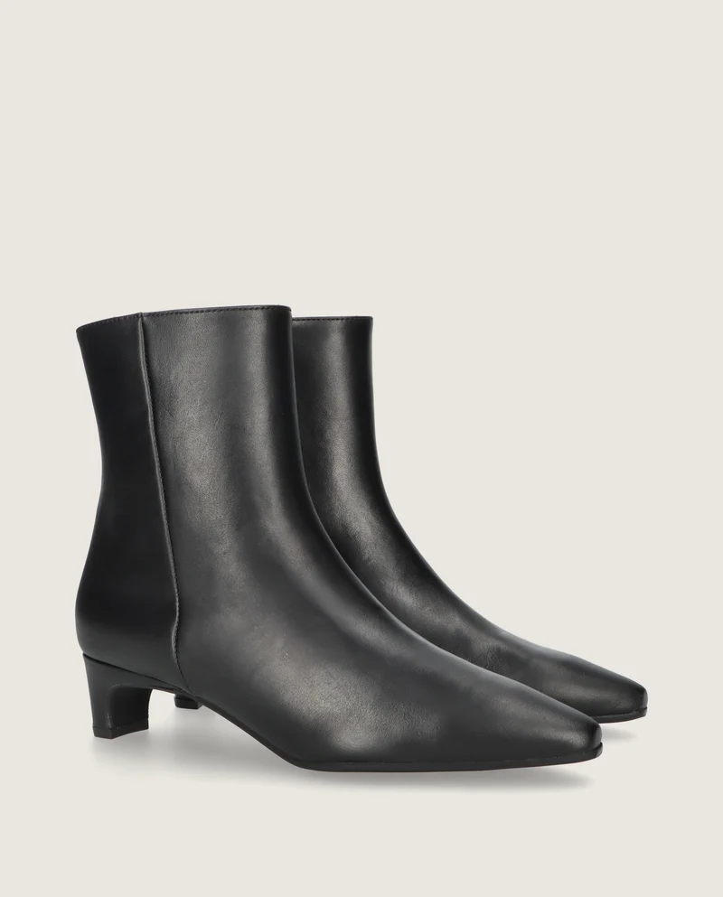 Botines Greta Negros Piel
