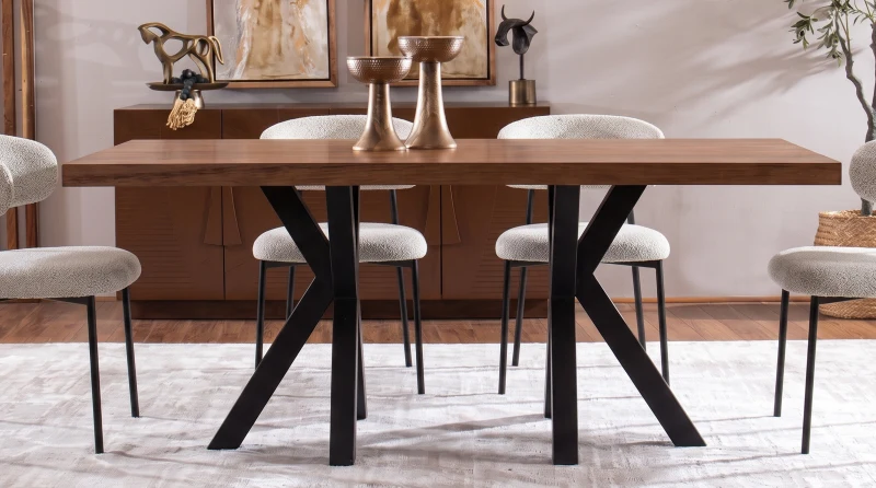 CAVALL MESA COMEDOR TZALAM NATURAL