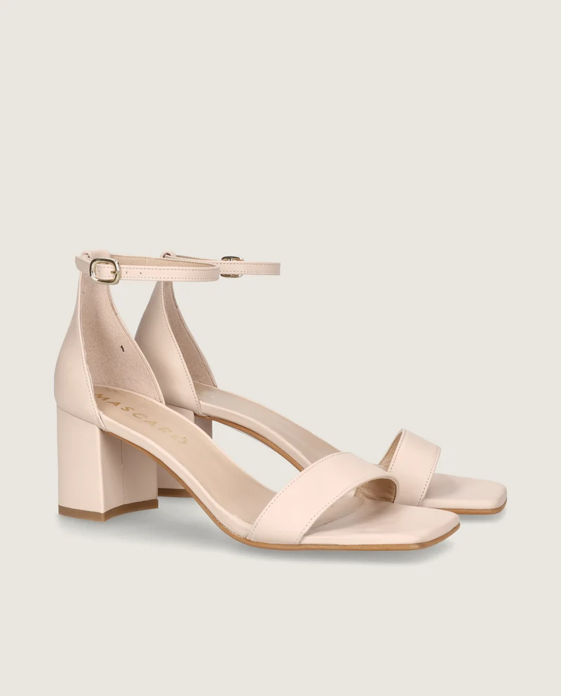 Sandalias Annie Rosas Piel