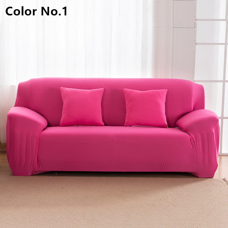 Funda de sofá elástica estirable (color n.o 1)