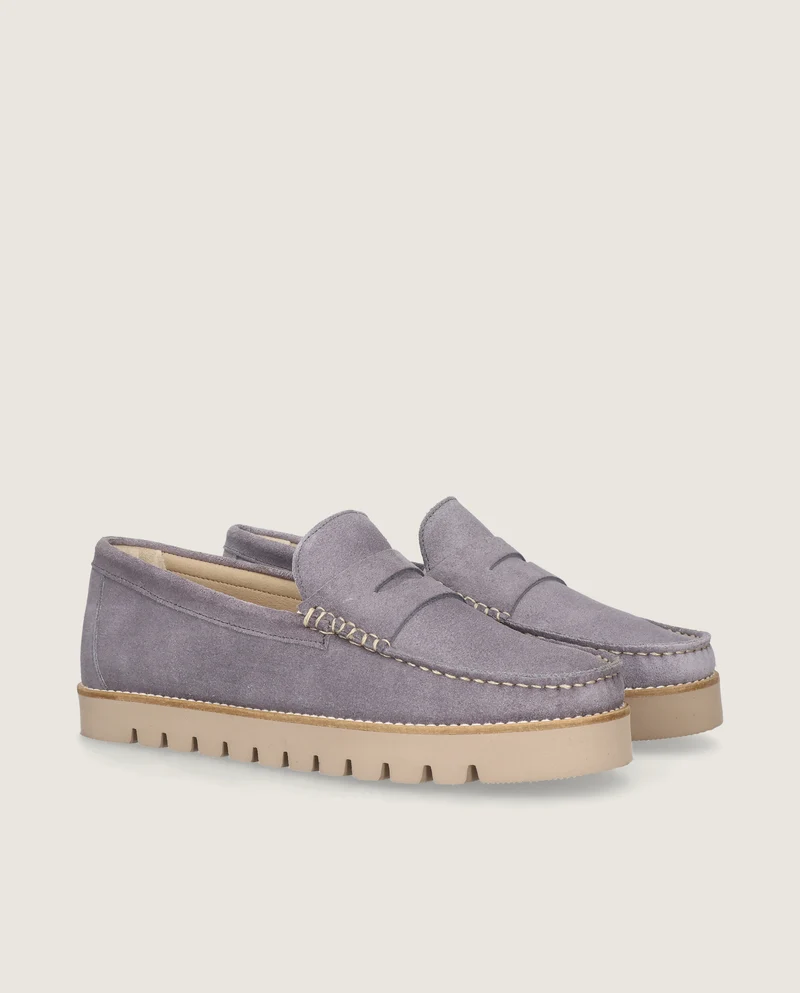 Mocasines Josephine Azules Ante