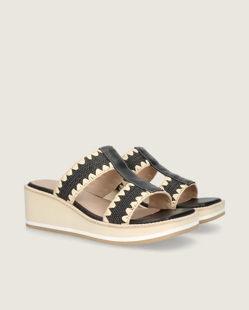 Sandalias Ariana Negros Piel