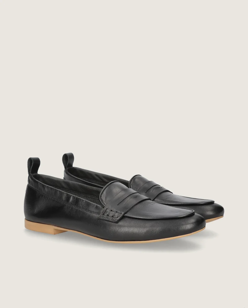 Loafers Aisha Negros Piel
