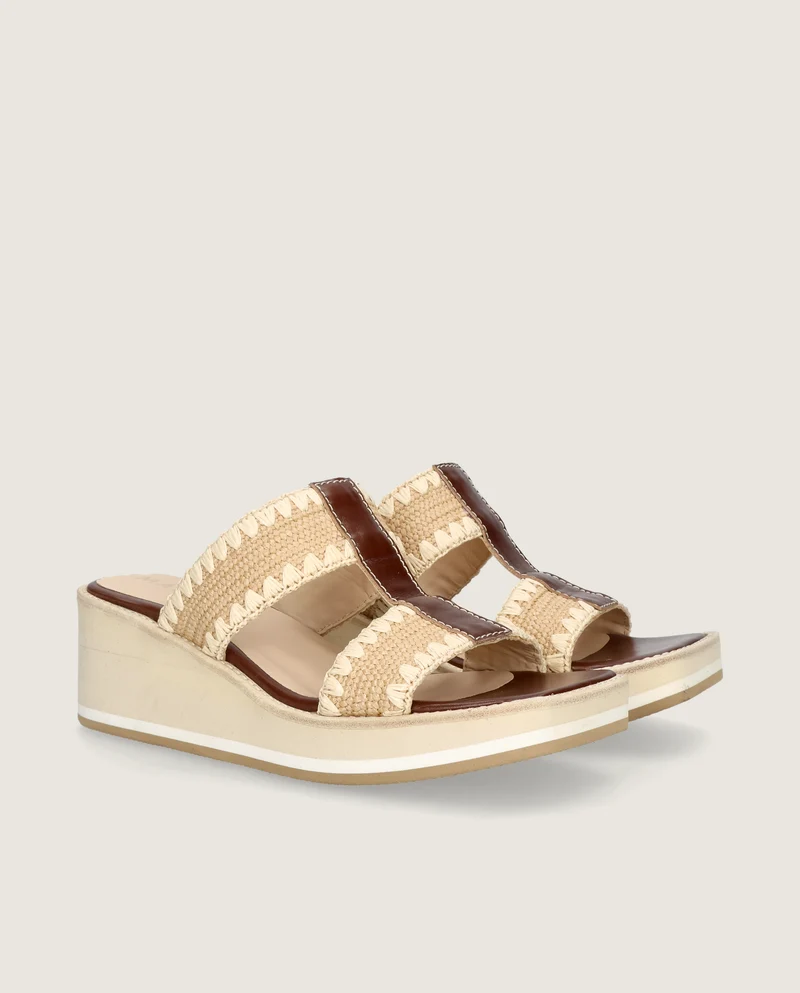 Sandalias Ariana Marrones Piel