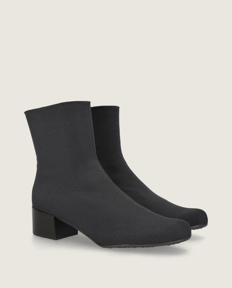 Botines Milan Negros Tejidos