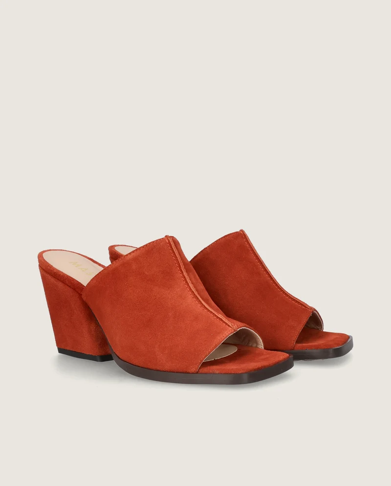Sandalias Emi Naranjas Ante