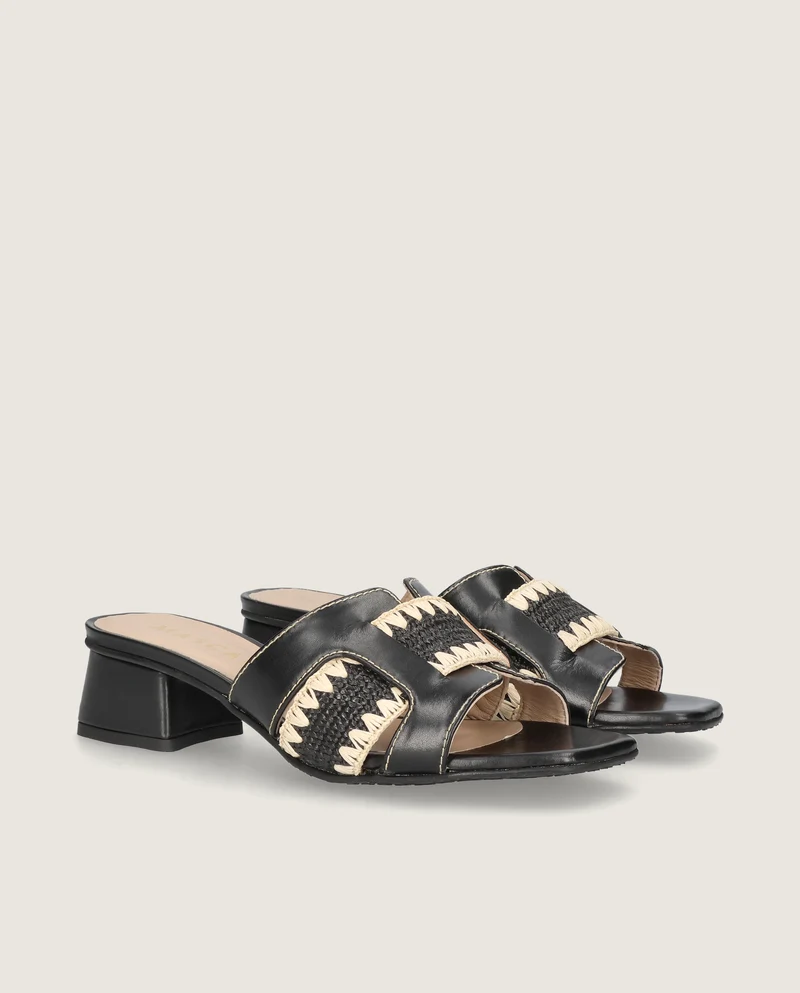 Sandalias Cannes Marrones Piel