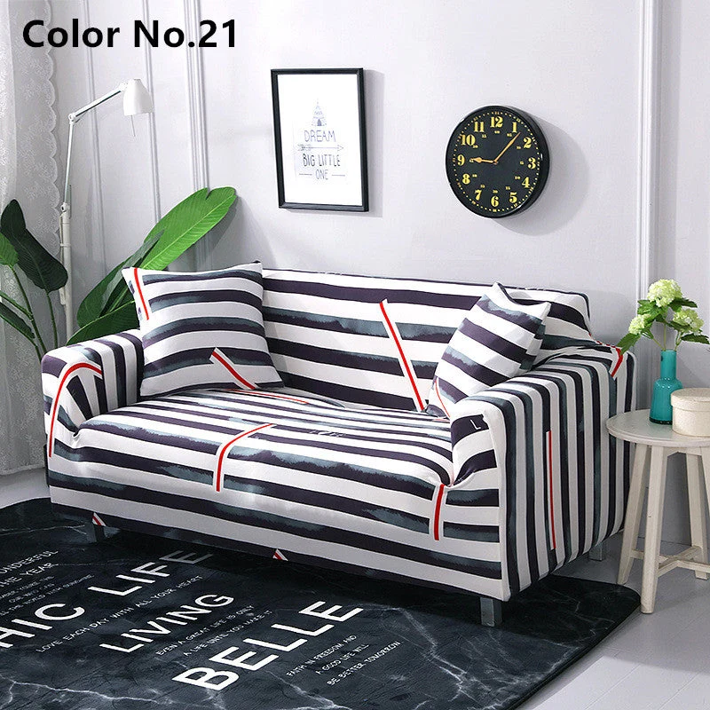 Funda de sofá elástica estirable (color n.o 21)