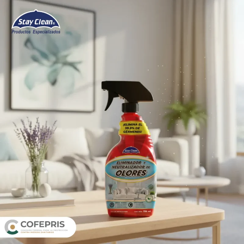 STAY CLEAN ELIMINADOR DE OLORES 730 ML PT-SCEO730