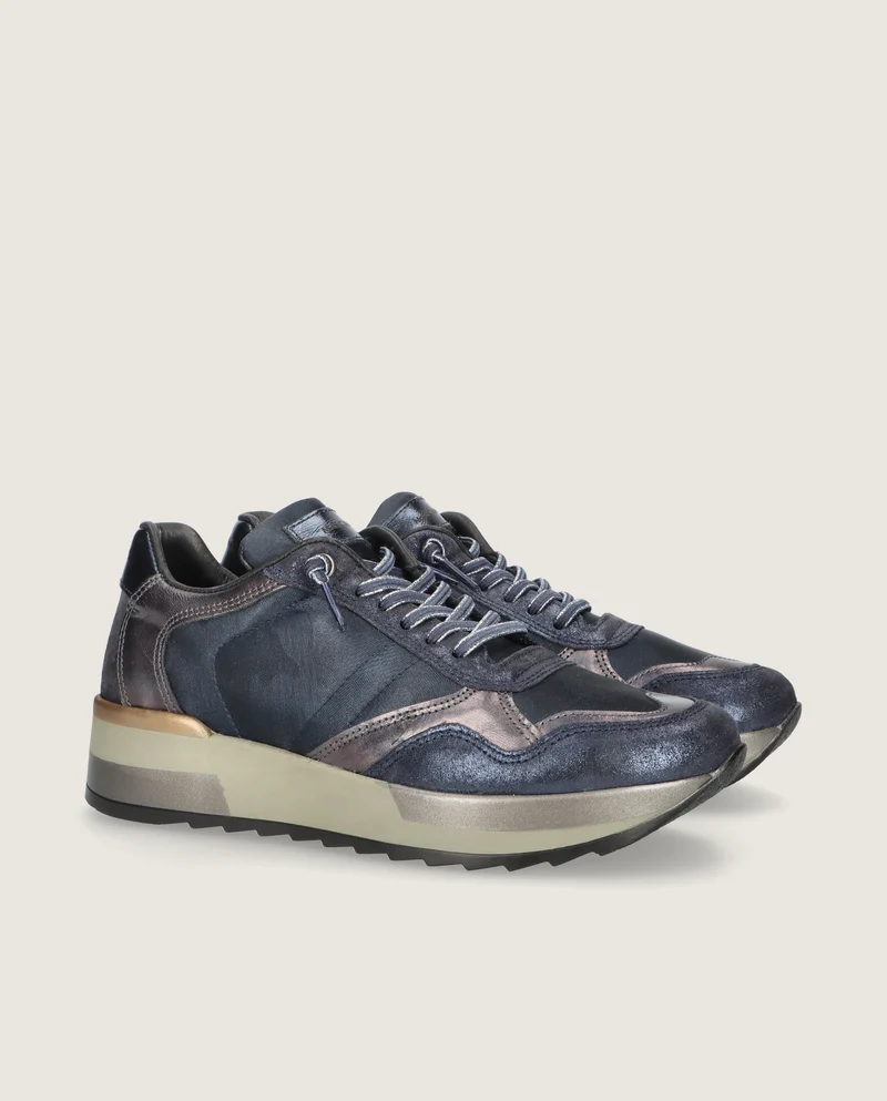 Zapatos Steffi Azules Piel