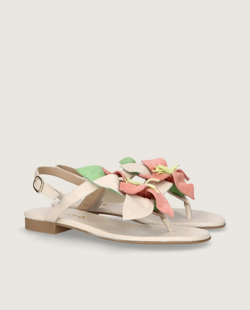Sandalias Lygia Blancos Piel