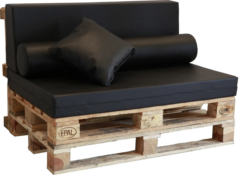 Sofá palet polipiel Prestige económico – Confort interior con estilo elegante