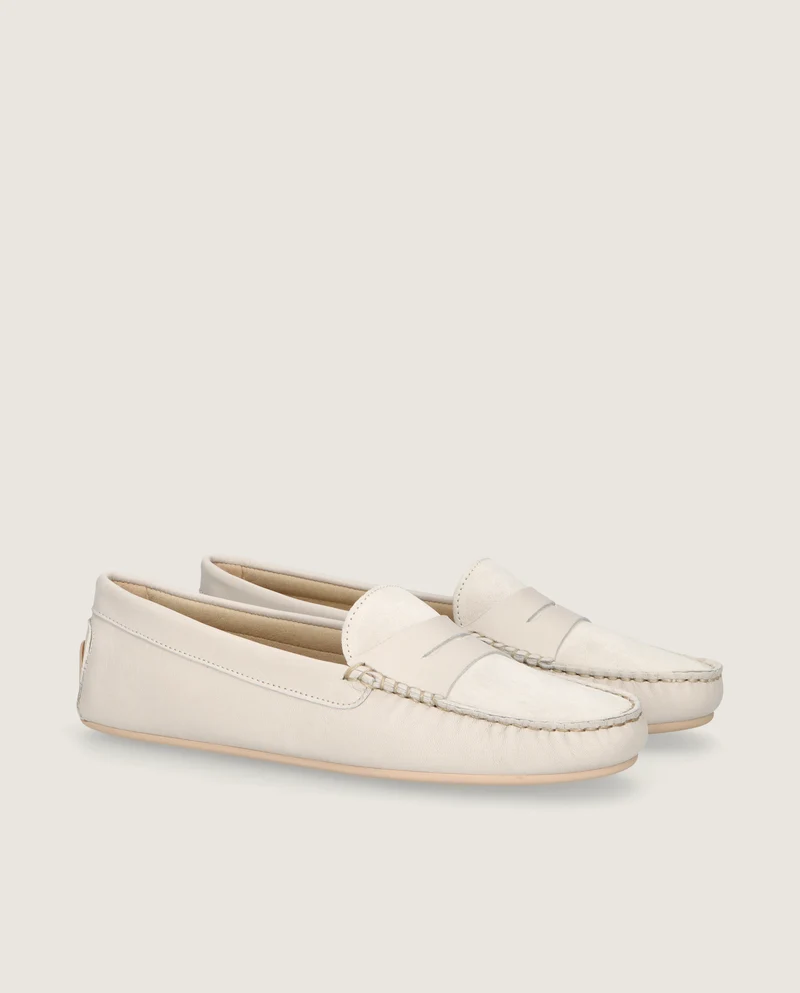 Mocasines Josephine Grises Piel
