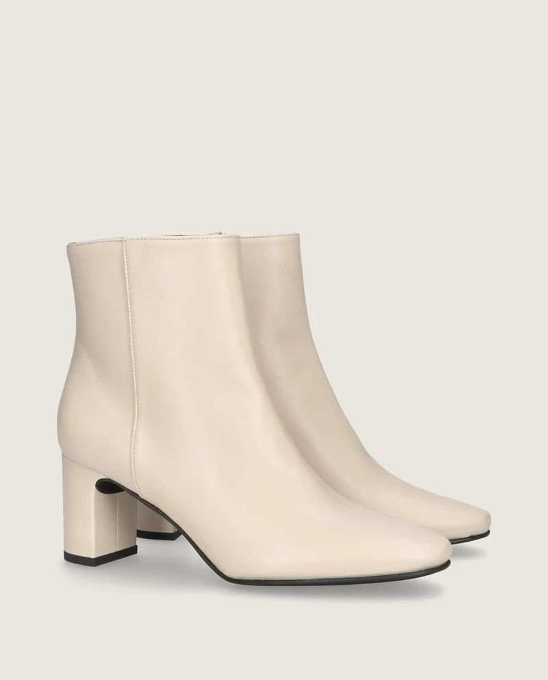 Botines Freja Blancos Piel