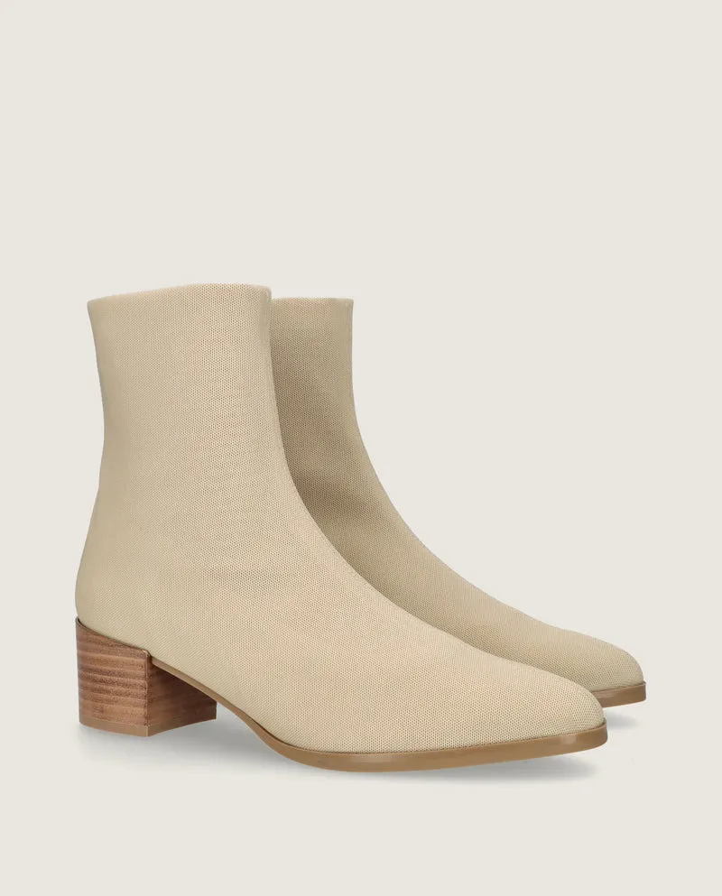 Botines Sharon Beiges Tejidos