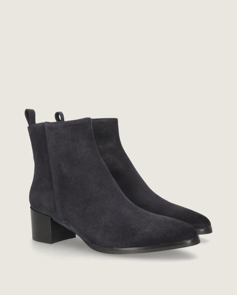 Botines Sharon Azules Ante