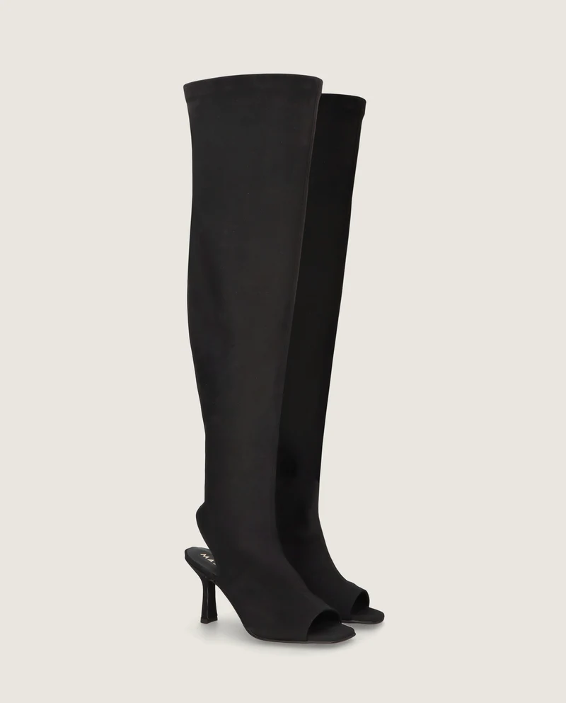 Botas Mykonos Negros Tejidos
