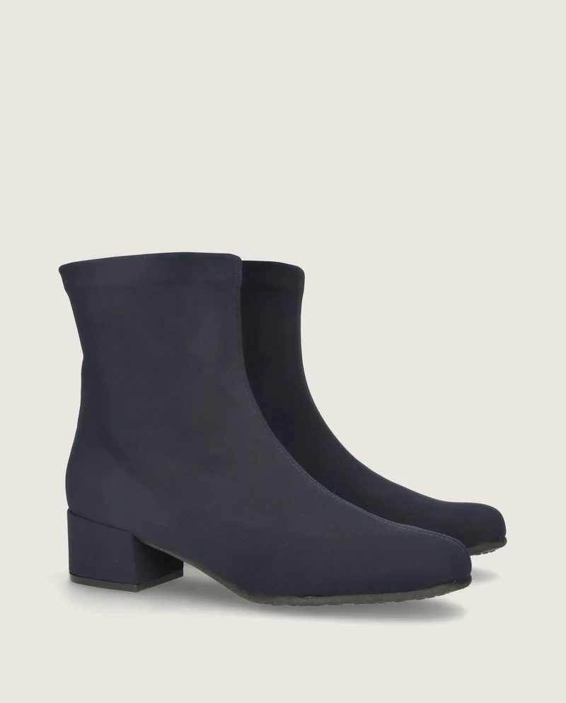 Botines Milan Azules Tejidos