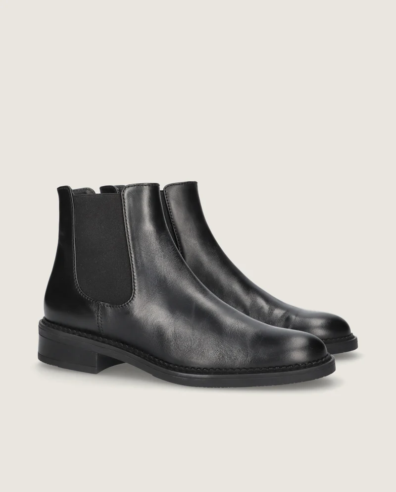 Botines Napoli Negros Piel