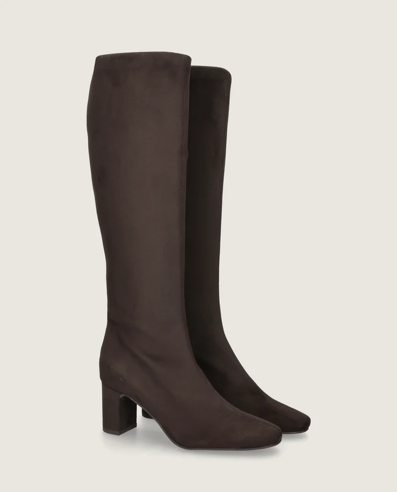 Botas Freja Marrones Tejidos