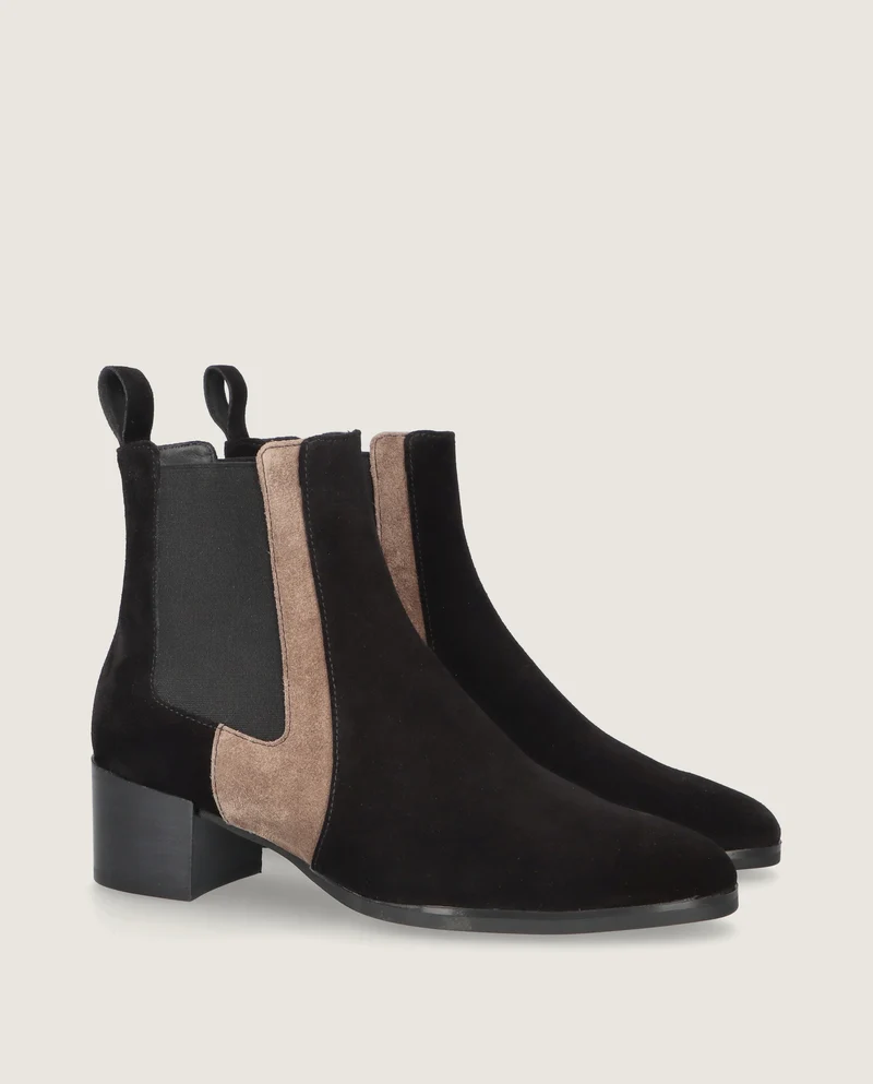 Botines Sharon Negros Ante