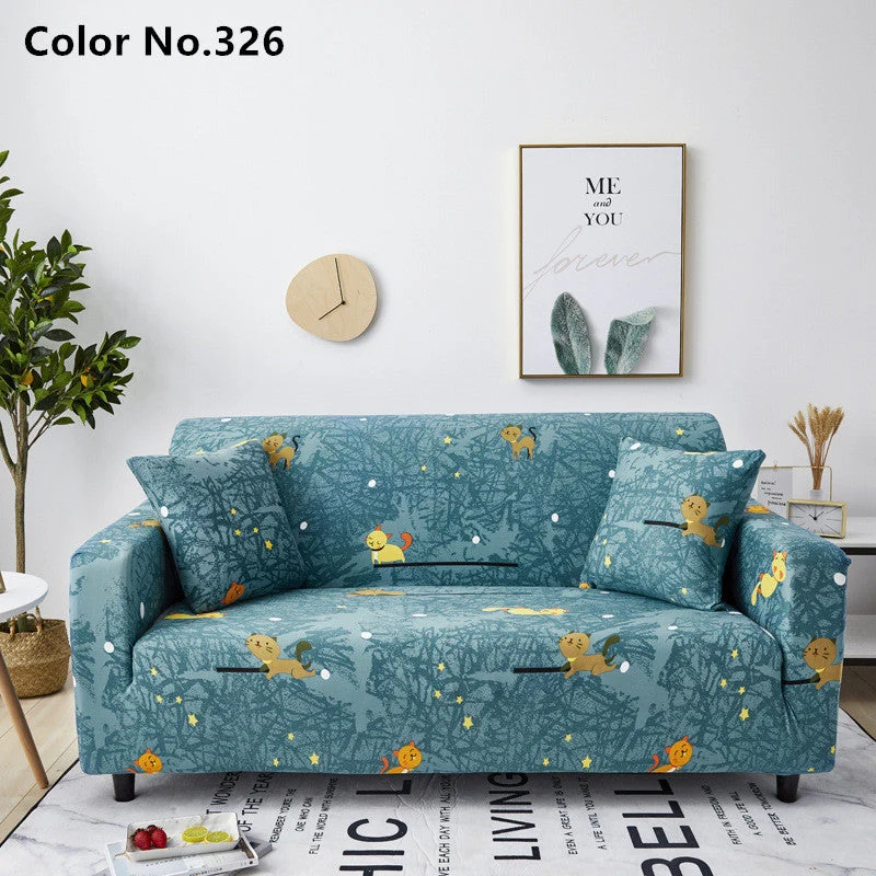 Funda de sofá elástica estirable (color n.o 326)